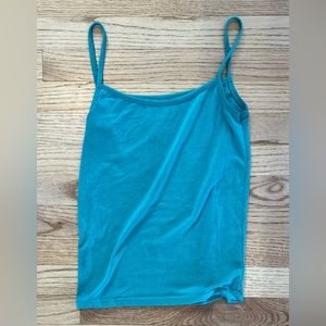Teal tank top